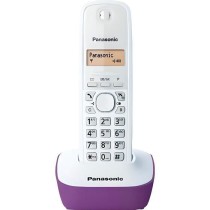 Panasonic KX-TG1611FRF | Téléphone Sans Fil, Base & Combiné, ID de l'Appelant, LCD, Répertoire, Mémoire Rappel, Réveil, R