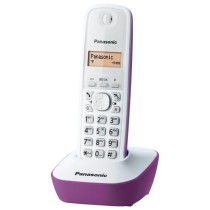 Panasonic KX-TG1611FRF | Téléphone Sans Fil, Base & Combiné, ID de l'Appelant, LCD, Répertoire, Mémoire Rappel, Réveil, R