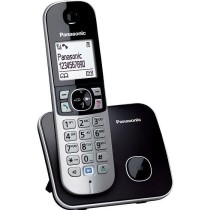 Panasonic KX-TG6811FRB | Téléphone Sans Fil DECT, ID Appelant, Blocage d'Appels, LCD Éco, Fonction Intelligente