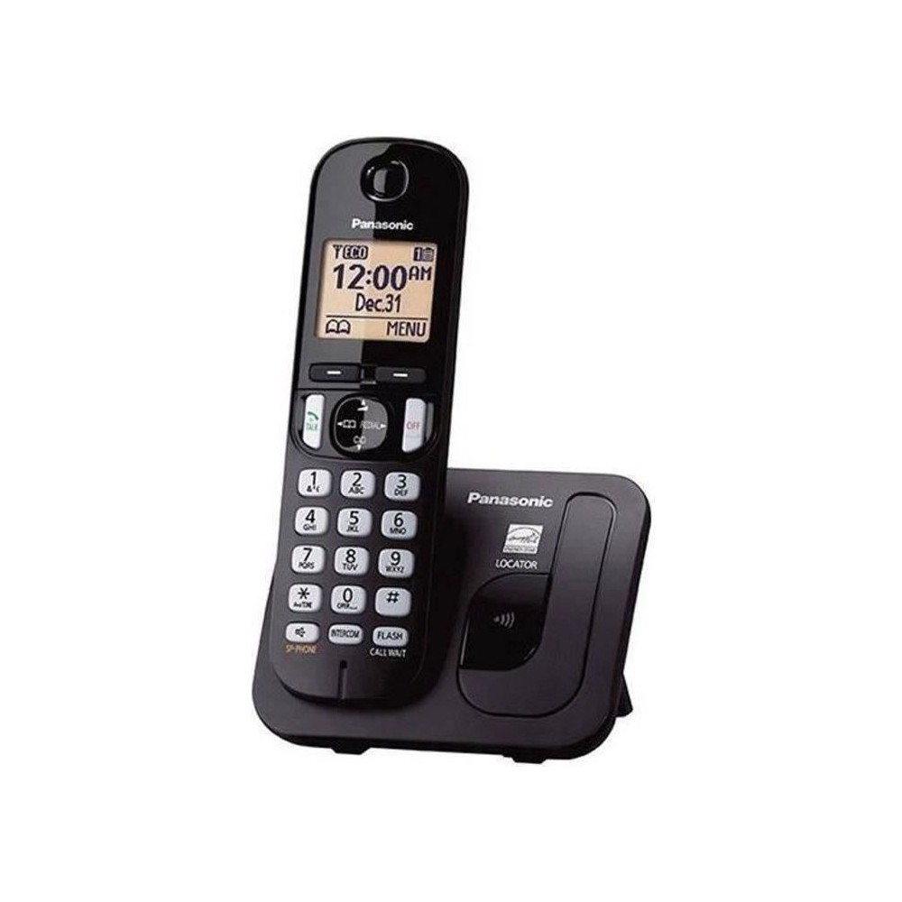 PANASONIC KX-TGC210 Téléphone Fixe sans Fil Solo Noir