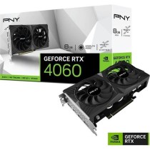 PNY - Carte Graphique - GEFORCE RTX™ 4060 8GB VERTO Dual Fan Edition DLSS 3