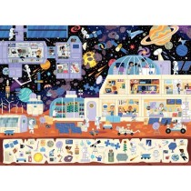 Nathan-Puzzle 150 pieces - Dans l'espace (Cherche et trouve)-400555686