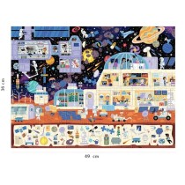 Nathan-Puzzle 150 pieces - Dans l'espace (Cherche et trouve)-400555686