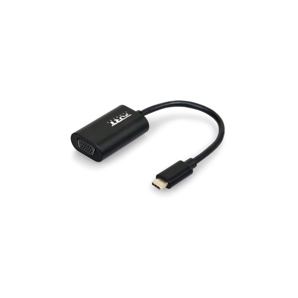 PORTDESIGNS Convertisseur USB Type C vers VGA - Compatible Windows / Mac OS X / Linux - Câble 15cm