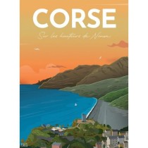 Puzzle 500 pieces, Affiche de la Corse/Louis l'Affiche, Des 10 ans, Co