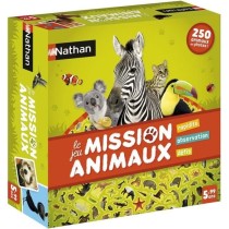 Jeu de Société - NATHAN - Mission Animaux - Observation et Rapidité