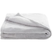 DOMIVA Couverture Microdoux - Microfibre 100% Polyester - Uni - Perle