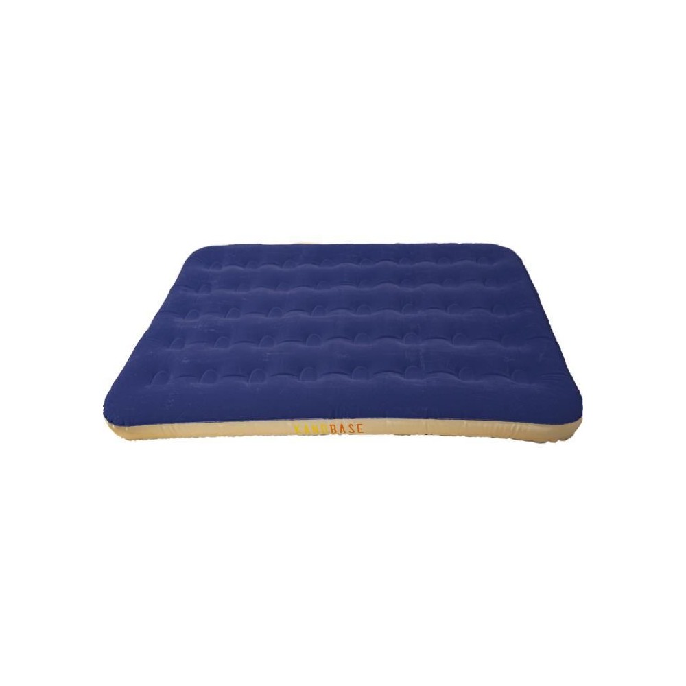 KANDBASE - Matelas floque de camping 2 personnes