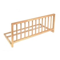 Barriere de Lit Nidalys Bois Naturel 120 CM Norme BS - Sécurité pour