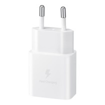 Chargeur Secteur USB C 15W + câble USB C - 15W - SAMSUNG - Blanc