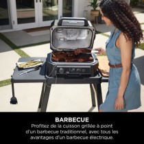 Barbecue électrique et fumoir avec thermometre - NINJA - Woodfire Pro