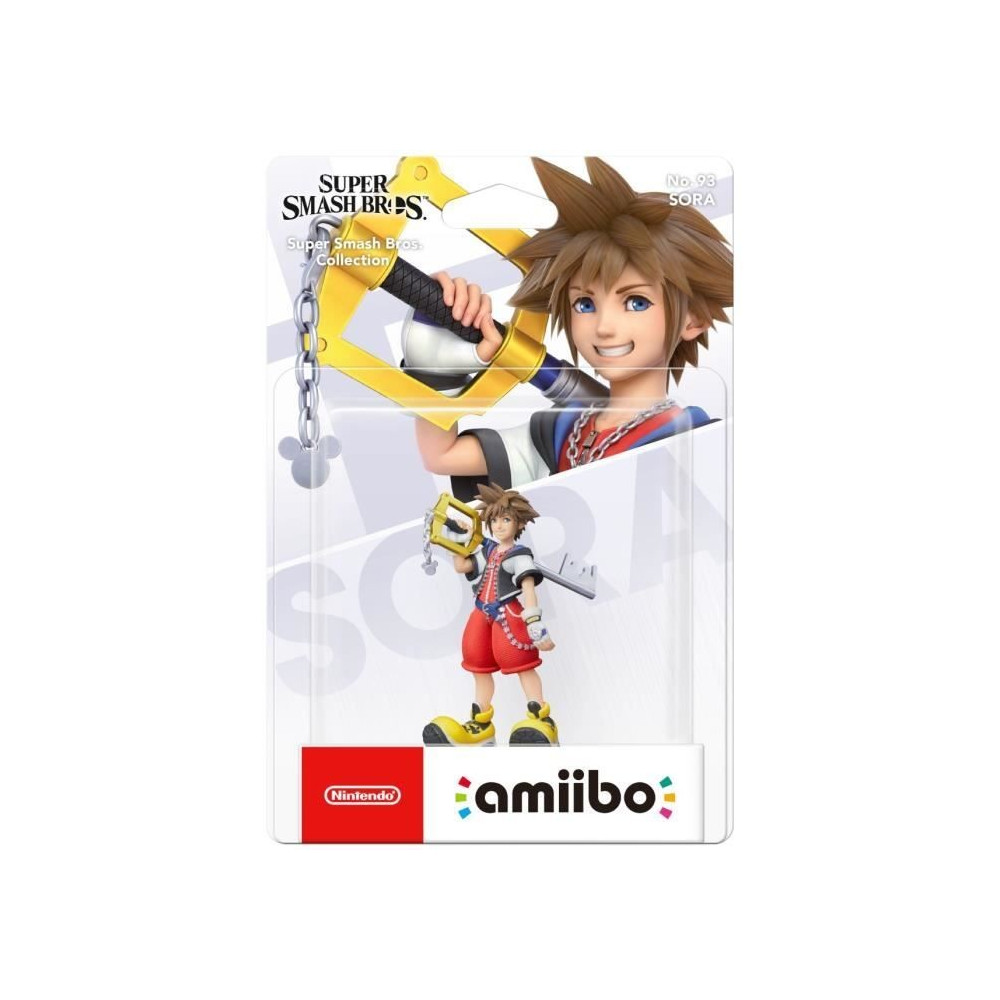 Figurine Amiibo - Sora N°93 • Collection Super Smash Bros.