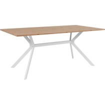 Table a manger - Onex 81A -180 x 75 x 90 cm - Coloris chene artisant /