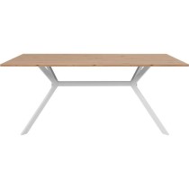 Table a manger - Onex 81A -180 x 75 x 90 cm - Coloris chene artisant /