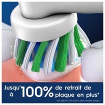 Oral-B Pro Cross Action Brossettes Pour Brosse a Dents, Pack De 3 Unit