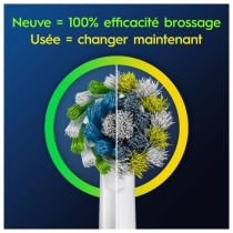 Oral-B Pro Cross Action Brossettes Pour Brosse a Dents, Pack De 3 Unit