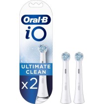 Tetes de brosse Oral-B iO Ultimate Clean - Pack X2 - Élimination de l