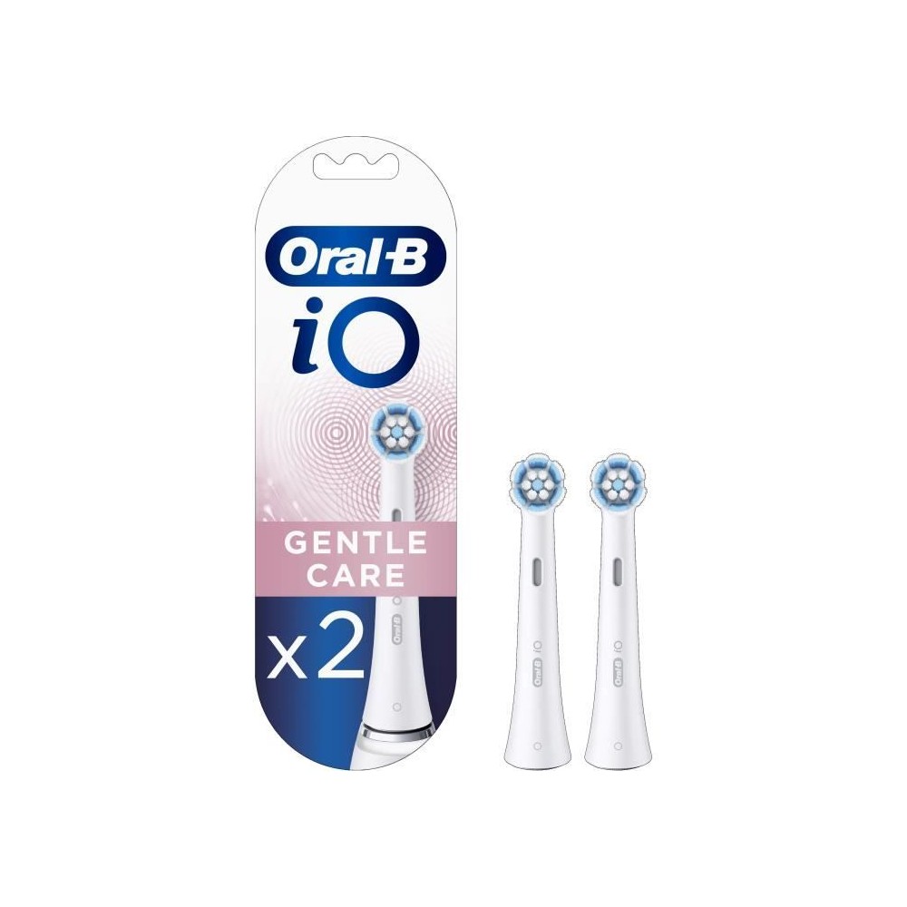 Tetes de brosse Oral-B iO Gentle Care pour zones sensibles et gencives