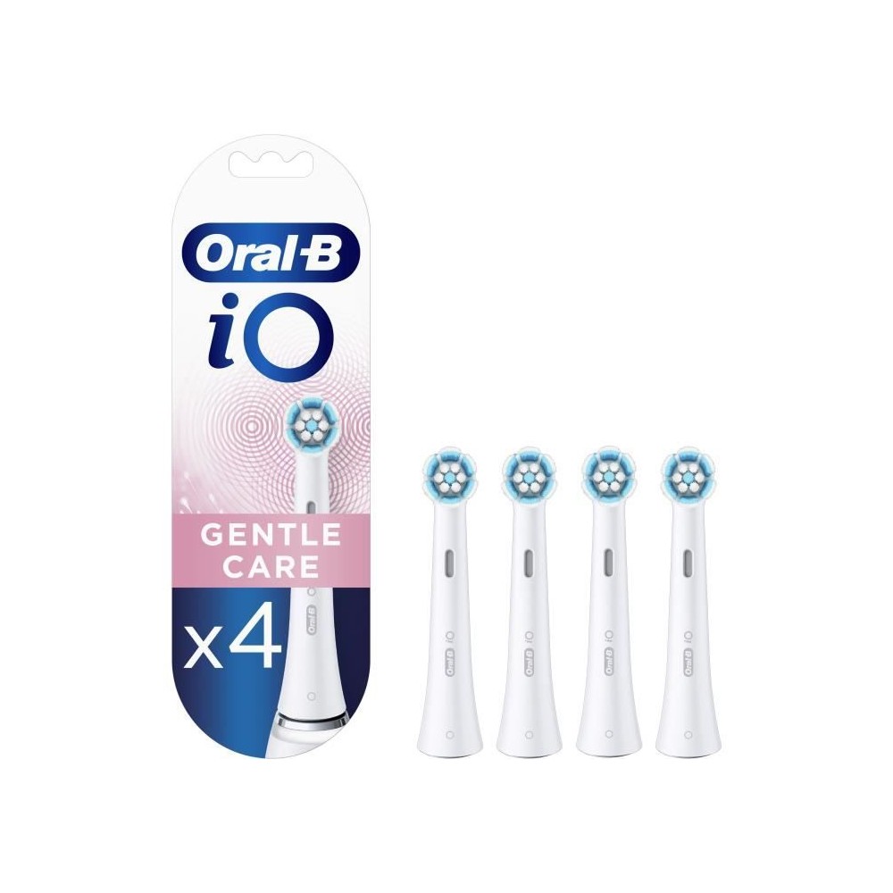 Oral-B iO Gentle Care Brossettes, Lot De 4