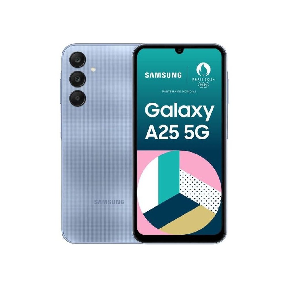 SAMSUNG Galaxy A25 5G 256Go Bleu