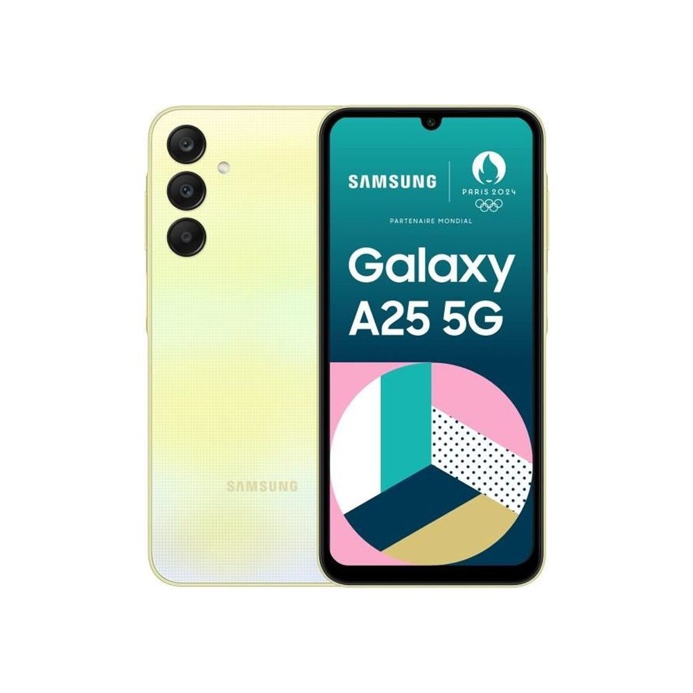 Smartphone Samsung GALAXY A25 128GO LIME 5G