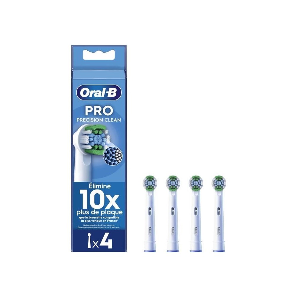 Oral-B Pro Precision Clean Brossettes Pour Brosse a Dents, Pack De 4 U