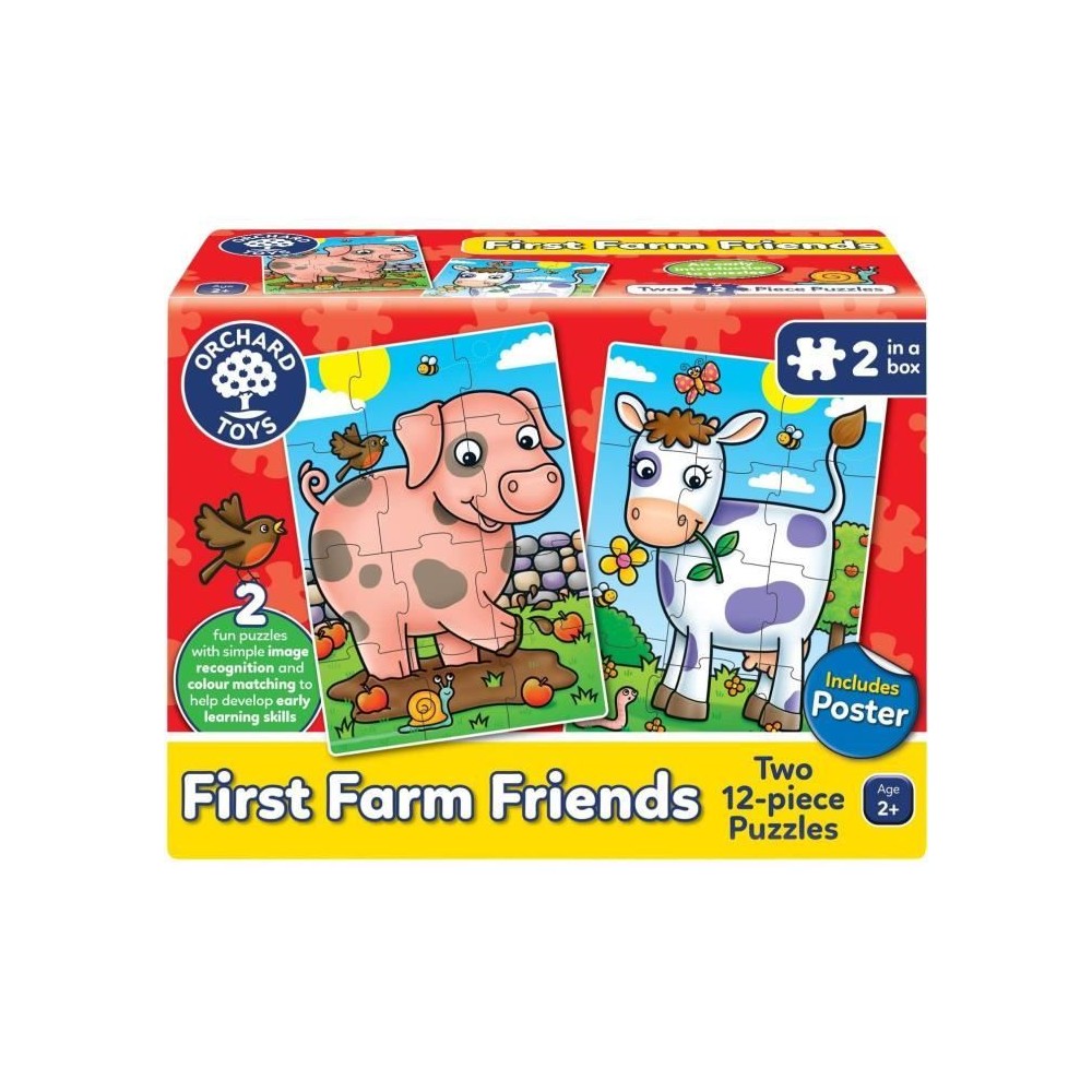 Les amis de la ferme - Puzzle - ORCHARD