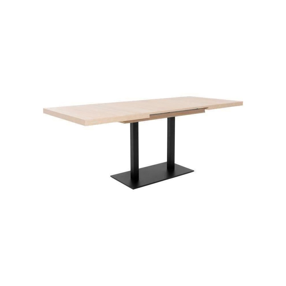 Table a manger extensible ORLANDO - Rectangulaire - style industriel -