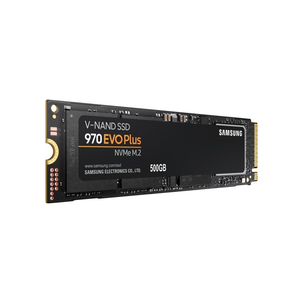 SAMSUNG - SSD Interne - 970 EVO PLUS - 500Go - M.2 NVMe (MZ-V7S500BW)