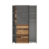 Armoire 2 portes coulissantes multifonction - Panneaux de particules -