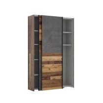 Armoire 2 portes coulissantes multifonction - Panneaux de particules -