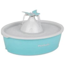 Fontaine pour animaux - PETSAFE - Drinkwell Papillon - 1,5 L - Bleu et