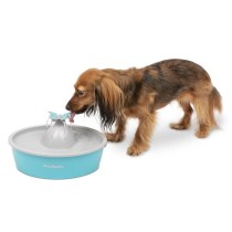 Fontaine pour animaux - PETSAFE - Drinkwell Papillon - 1,5 L - Bleu et