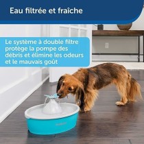 Fontaine pour animaux - PETSAFE - Drinkwell Papillon - 1,5 L - Bleu et