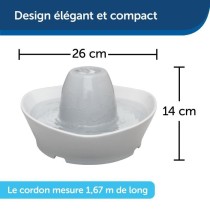 PetSafe - Fontaine en Céramique StreamSide pour Animaux de Compagnie