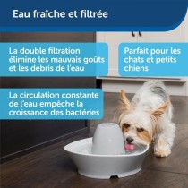 PetSafe - Fontaine en Céramique StreamSide pour Animaux de Compagnie