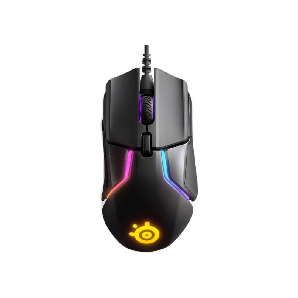 Souris Gamer STEELSERIES RIVAL 600 - Capteur optique TrueMove 3 - Double capteur TrueMove3+ - Noir