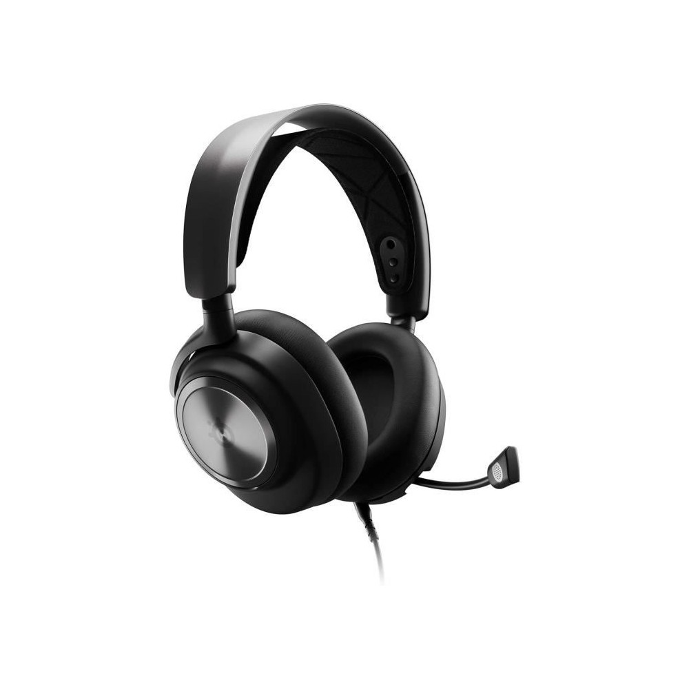 Casque Gaming haute fidélité filaire avec connexion multi-systeme - STEELSERIES - ARCTIS NOVA PRO X - Noir