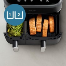 Friteuse sans huile - PHILIPS - Airfryer XXL NA351/00 - Double Cuve 9L