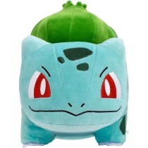 Peluche - BANDAI - Pokémon Bulbizarre - 30 cm, pure douceur et tendre