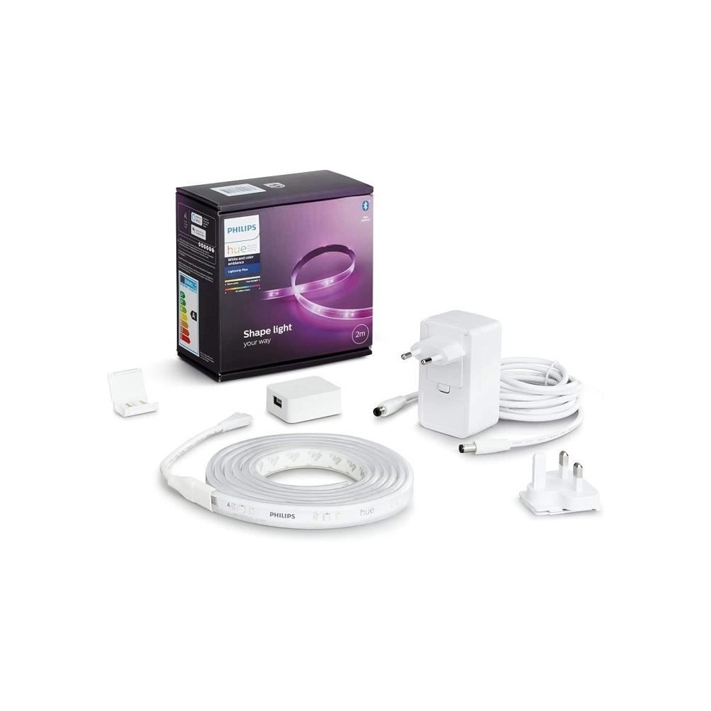 Hue Ambiance White & Color - PHILIPS - Indoor LightStrips Plus - 2 m -