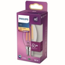 Ampoule LED Philips Equivalent 60W E14 Blanc chaud Non dimmable - Verr