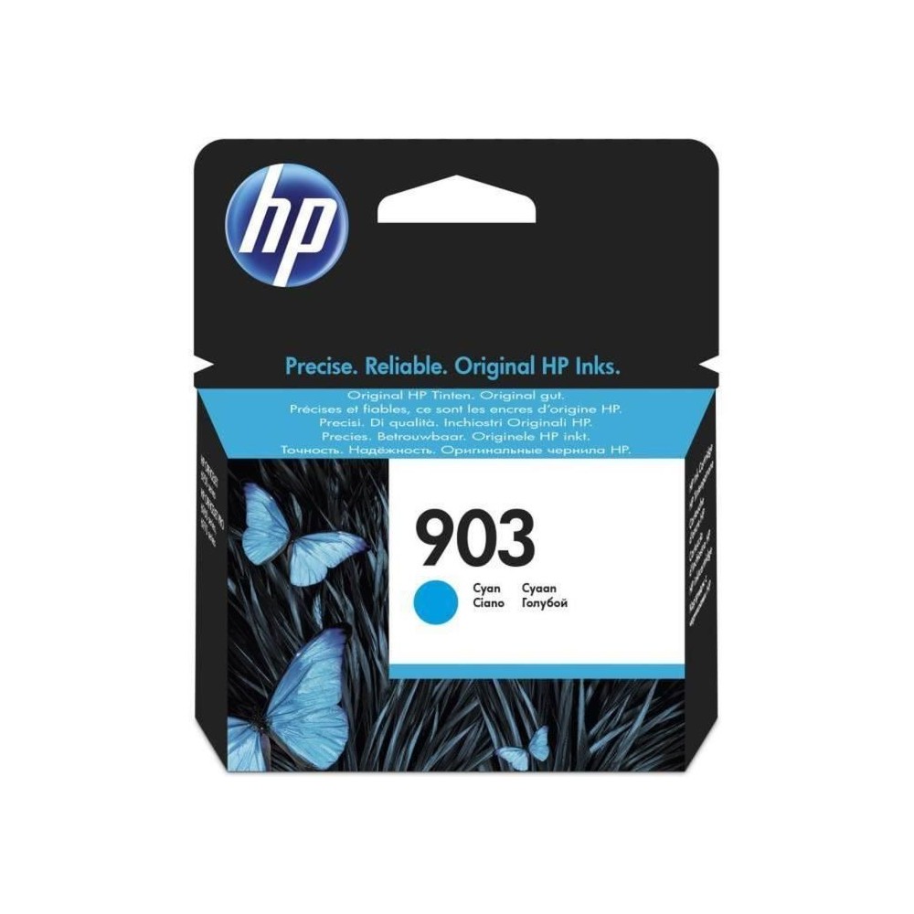 HP 903 Cartouche d'encre cyan authentique (T6L87AE) pour HP OfficeJet Pro 6950/6960/6970