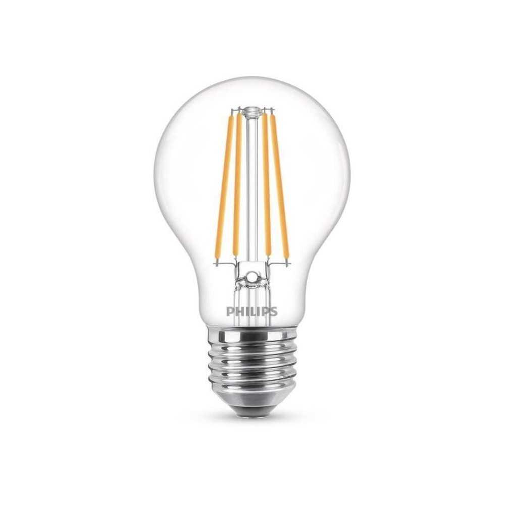 Ampoule LED PHILIPS - Non dimmable - E27 - 75W - Blanc Chaud