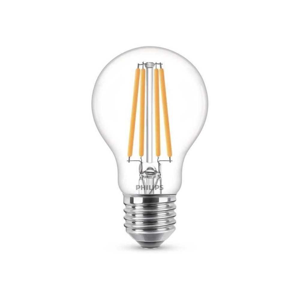 Ampoule LED PHILIPS Non dimmable - E27 - 100W - Blanc Chaud