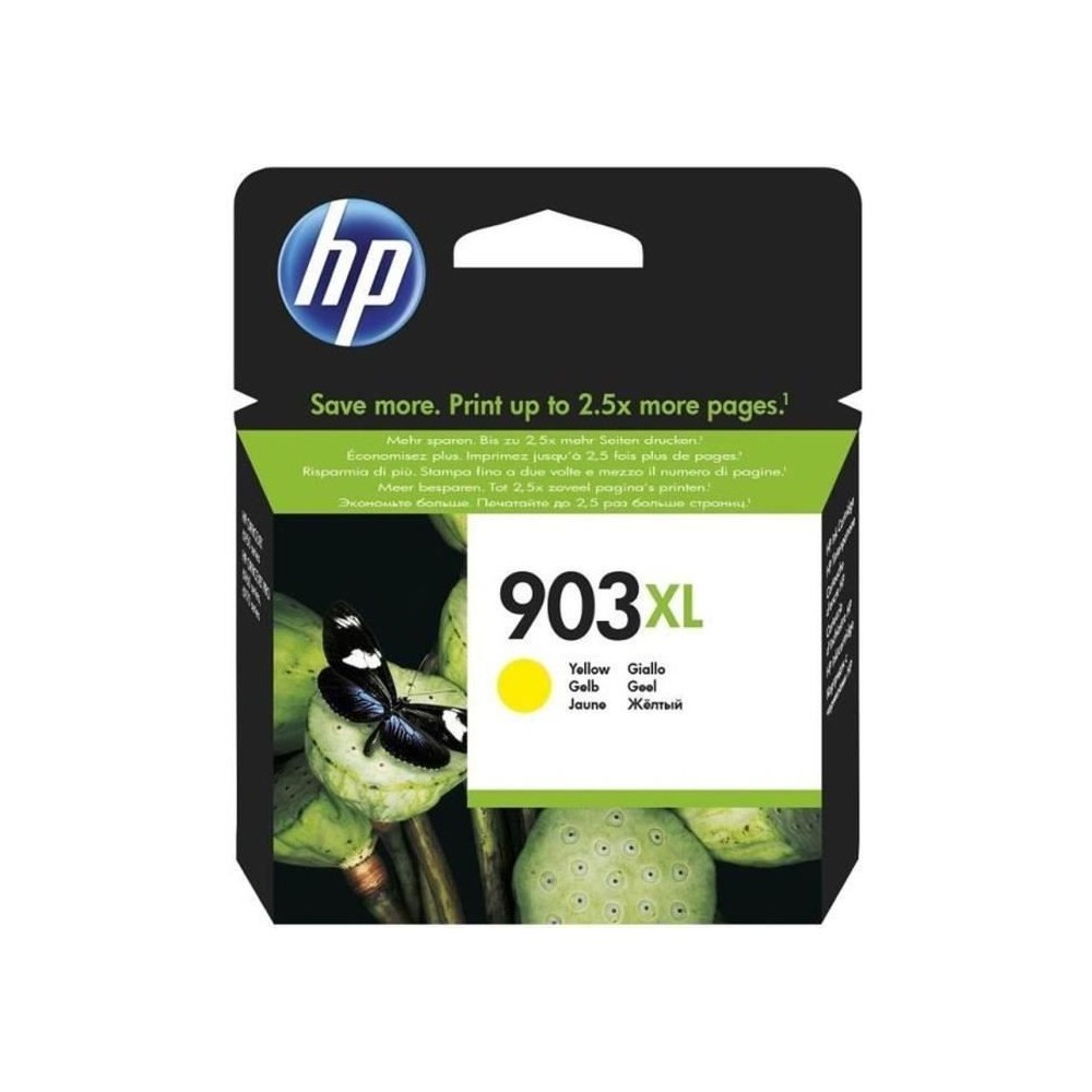 HP 903XL Cartouche d'encre jaune grande capacité authentique (T6M11AE) pour HP OfficeJet Pro 6950/6960/6970