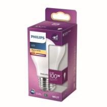 Philips ampoule LED Equivalent 100W E27 Blanc chaud Non dimmable, Plas