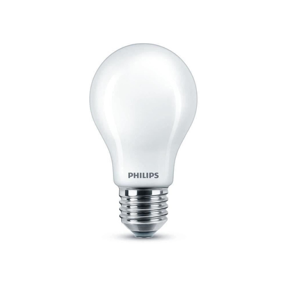 Ampoule LED PHILIPS Non dimmable - E27 - 60W - Blanc Froid