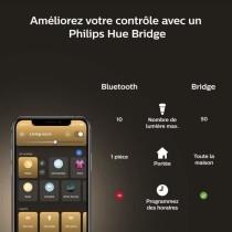 Philips Hue White Ambiance, ampoule LED connectée E27, Equivalent 100