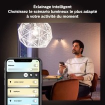 Philips Hue White Ambiance, ampoule LED connectée E27 équivalent 75W